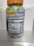 (3) Emergen-C Elderberry Immune Support & Botanicals Gummies-36 ea.bott.