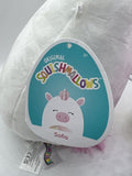 SquishMallow Sofia Plush Stuffed Animal￼ Pink White Unicorn Kellytoy