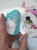 SquishMallow Sofia Plush Stuffed Animal￼ Pink White Unicorn Kellytoy