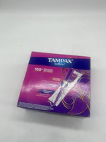 Tampax Tampons 28 Ct Radiant Unscented Regular Light Cleanseal wrapper
