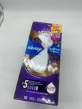Always Radiant Size 5 Extra Heavy Overnight Pads Light Clean Scent 18 Ct