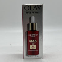 Olay Regenerist Max Hydration Serum B3+ 2X Hyaluronic Acid, 1.3 fl oz