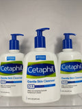 (3) Cetaphil GENTLE Face & Body Cleanser MILD all Types Moisturizing ￼ 16oz