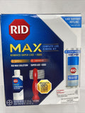 1A RID MAX Lice Removal Kit Kills Super Lice Eggs Hair Treatment Comb Home Spray