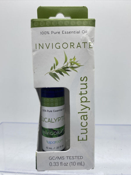 SpaRoom Invigorate Eucalyptus 100% Pure Essential Oil Blend 10ml .33oz