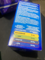 Tampax Pearl regular super absorbency￼Tampons Unsecented 34ct
