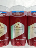 (3) Old Spice Ultra Smooth Fresh￼ Start Solid Deodorant 2.6 oz Aluminum Free