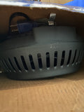 Lasko 507 10" Air Circulator Wind Machine Floor Fan 2 Speeds Black 360 Pivoting
