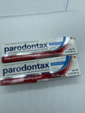 (5) PARODONTAX Extra Fresh Toothpaste Anticavity Bleeding Gum Antigingivitis 3.4
