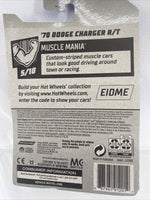 2020 Hot Wheels Muscle Mania #249 5/10 '70 Dodge Charger R/T Blue MC5 1/64 Loose