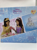 Disney Princess Hot Cocoa Tea Party Dinnerware Set 26 Pieces Kids Fork Pot Cups