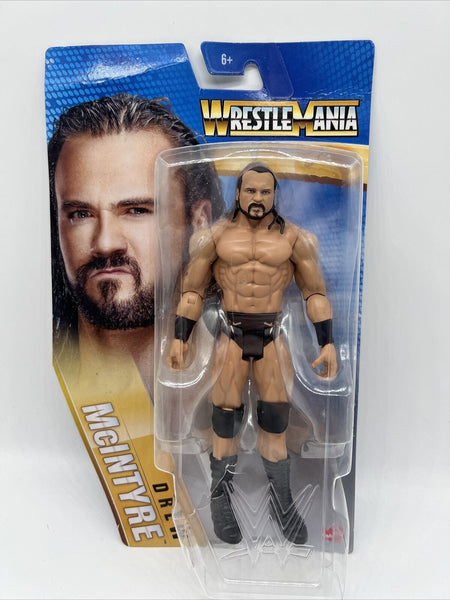 Mattel WWE Basic Wrestlemania Drew McIntyre Action Figure Wrestle Mania
