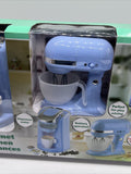 Play Go Gourmet Kitchen Appliances Pretend Kids Blue Coffee Pot Mixer & Toaster