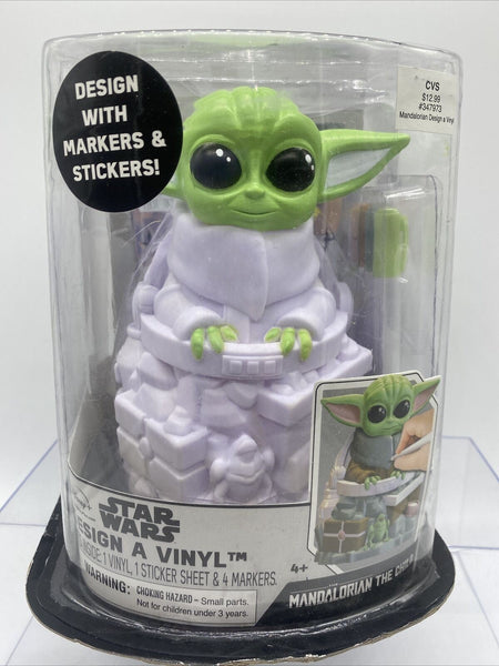 Star Wars Mandalorian Child Design A Vinyl DIY Crafts Baby Yoda Marker Stickers