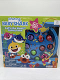 Baby Shark Let's Go Hunt Fishing Game Baby Shark Song Motorized Magnet Pinkfong