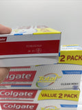 (6tubes) Colgate Total SF Deep Clean Mint Toothpaste 4.8oz Per Tube 3 Value Pack