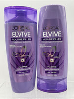 L'Oreal Elvive Thickening volume filler￼ Shampoo Conditioner Fine Hair 12.6oz