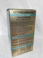 RoC Multi Correxion Hydrate + Plump Night Serum Capsules Hyaluronic Acid 30ct