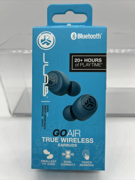 New JLab Audio Go Air True Wireless Bluetooth Earbuds + Charging Case(Navy Blue)