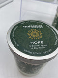 (4) Rare Essence HOPE Essential Oil Spa Candle Fir balsam Pine￼ Aromatherap 6oz