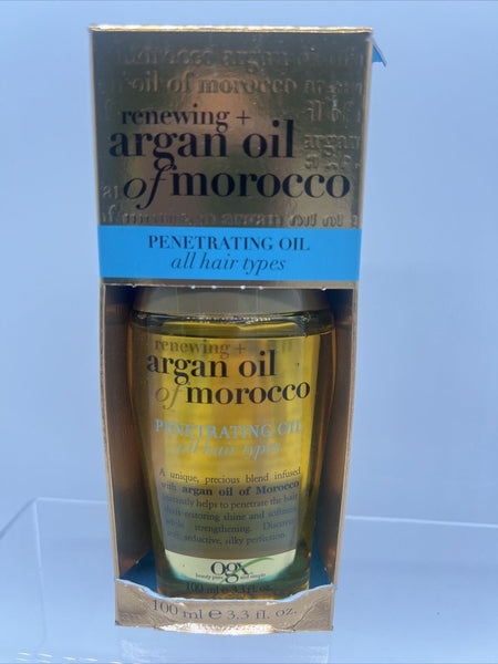 OGX Renewing + Argan Oil of Morocco Penetrating Hair Treatment 3.3z COMBINE SHIP