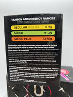 U By Kotex Click Compact Tampons-Super Plus Absorbency-Unscented-32ct Box dmg