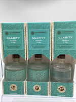 (3) CLARITY Rare Essence Essential Oil Spa Big Diffuser EUCALYPTUS SAGE 3oz Reed