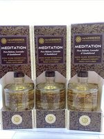 (3) Rare Essence Meditatio￼n Essential Oil FULL SZ Reed Diffuser Lavender ￼3oz