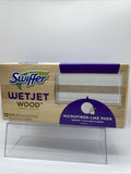 NEW Swiffer Wet Jet For WOOD Mop 12-Ct Refill Mopping Pads, Microfiber-Like Pads