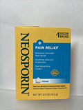 Neosporin + Pain Relief First Aid Antibiotic w Pain Relief .5oz Tube Creme 12/22
