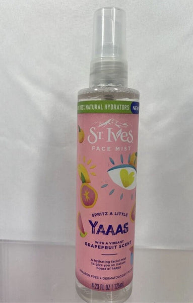 St. Ives Face Mist Grapefruit Yaaaas Moisturize Hydrate 4.23oz