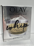 (2) Olay Total Effects Whip Active Moisturizer AntiAging Face Wrinkle 1.7oz