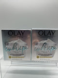 (2) Olay Luminous Whip Antiaging Active Moisturizer SPF 25  Wrinkle 1.7oz 7/23+