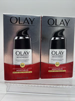 (2) Olay Regenerist Advanced Anti-Aging Moisturize SPF 50 Sunscreen 1.7oz 5/23+