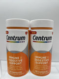 (2) CENTRUM Immune & Digestive Support Dietary Supplement-50ct 3/23 COMBINE SHIP