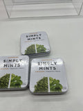 (3) Simply Mints Awaken Peppermint & Matcha Caffeine 30ct Tin COMBINE SHIP