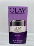 (2) OLAY Age Defying Classic Eye Gel  Wrinkle Defi Au Temps .5oz COMBINE SHIP