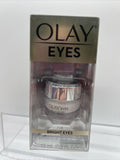 (2) Olay Brightening Eye Creme for Dark Circles Anti Aging 0.5oz COMBINE SHIP