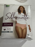 Medium Depends Silhouette Incontinence Underwear Women Maximum 14ct COMBINE SHIP
