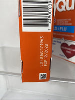(2) Vicks DayQuil HBP Cold & Flu 24 LiquiCaps Cough Decongestant Free 12/22
