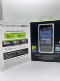 Simple Mobile TCL A1 4G LTE Prepaid Smartphone Black No Contract Unlimited