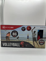 Wicked Big Sports 17 " Volleyball With Pump Backyard Beach Family Games