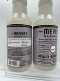 (2) Mrs. Meyer'S Aromatherapeutic Lavender Multi surface Cleaner Spray 16oz
