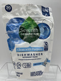 Seventh Generation Free & Clear Scent Pod Dishwasher Detergent  20ct COMBINESHIP