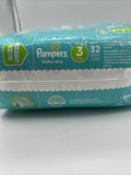 Pampers Baby Dry Diapers #3 16-28 Lb 32 Diapers BUY MORE SAVE & COMBINE SHIPPING