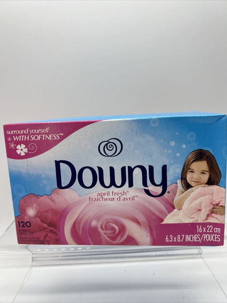 Downy April Fresh Fabric Softener Dryer Sheets 120 sheets