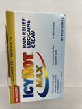 Icy Hot Max Strength Pain Relief Creme 1.75oz Menthol Non Greasy 3/23