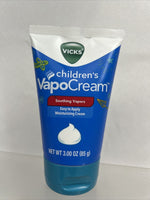 Vicks Children’s VapoCream Soothing and Moisturizing Vapor Creme, 3 Oz.