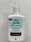 Neutrogena Ultra Gentle Daily Cleanser Foaming Formula for Sensitive Face 5.8oz