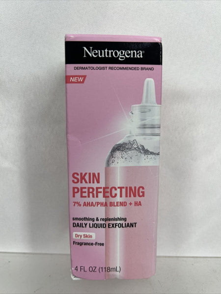 Neutrogena Face Perfecting Exfoliant Serum Dry Hyaluronic Acid Smooth ￼￼4oz
